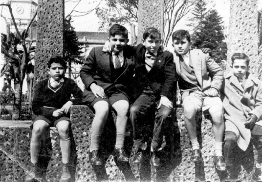 1960 - Jardines, cruz de los caidos